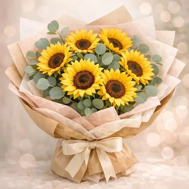 Bó hướng dương 10 bông